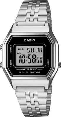 Produktbild von Casio Collection Retro Damenuhr La680wa-1df