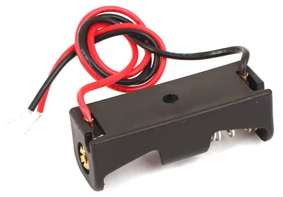 Produktbild von 2 Stš¹ck Federbelastet 1x 23A/12V N Modell Batteriefach Offener Aufbewahrung Halter Schwarz
