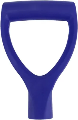 Productafbeelding van Schep handgreep - D-handgreep - Tuinieren en graven - Ergonomisch ontwerp - 32 cm binnendiameter - Donkerblauw