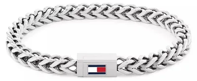 Immagine prodotto di Bracciale da uomo in acciaio inossidabile con catena intrecciata - Tommy Hilfiger Modello: 2790647