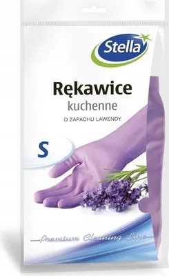 Produktbild von Stella Lavendel-Küchenhandschuhe, Größe S, 1 Paar, langlebig und komfortabel
