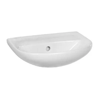 Zdjęcie produktu dla Klasyczna umywalka Jika LYRA ceramika sanitarna biała 45 x 37 x 15,5 cm H8153820001091