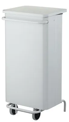 Rossignol Collecroule Carene Mülleimer mit Räder und Fußpedal - 110 Liter Rossignol 57250,57255