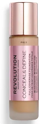 Produktbild von Makeup Revolution, Conceal & Define, Oil Free, Foundation F 10.5, 23ml