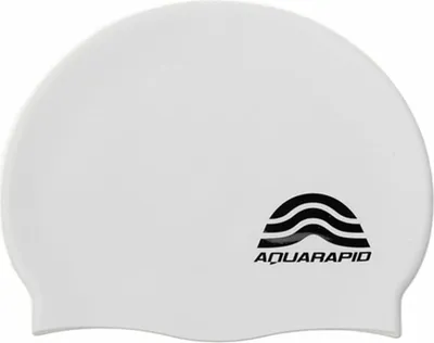 Image de Bonnet de bain Aquarapid Cuffia Blanc Silicone
