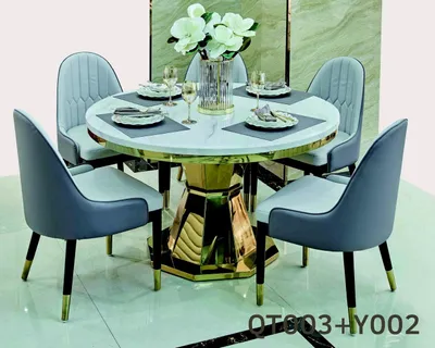 Immagine prodotto di Sedia in pelle nera con acciaio inossidabile e legno, design moderno