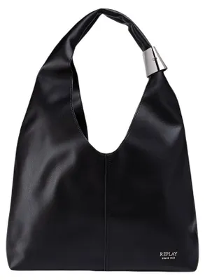Image de REPLAY sac à épaule Hobo Bag Black noir