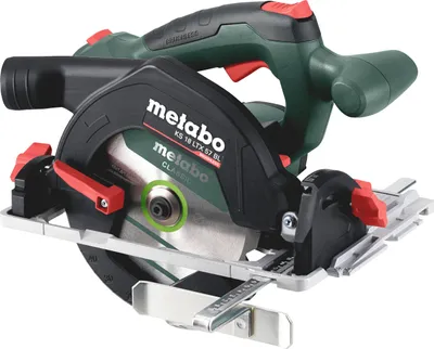 Produktbild von Metabo Akku-Handkreissäge KS 18 LTX 57 BL, incl. Parallelanschlag, Kreissägeblatt, Zubehör, Karton