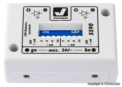 Immagine prodotto di Dimmer LED Viessmann, doppio 5590