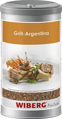 Zdjęcie produktu dla Wiberg Grill Argentina Style mieszanka przypraw w pojemniku smakowym 550g