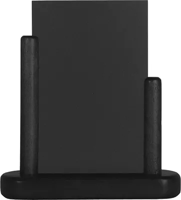 Produktbild von Securit Tischaufsteller ELEGANT mittel schwarz