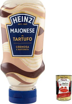 Produktbild von 6x Heinz Mayonnaise Tartufo Mayo Trüffel 213g + Italian Gourmet Polpa 400g