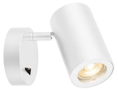 Produktbild von SLV 1000730 ENOLA_B Wandleuchte QPAR51 mit Schalter weiss max. 50W