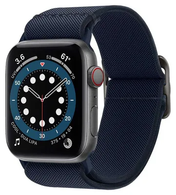 Image de Spigen bracelet Fit Lite Apple Watch 42 mm / 44 mm / 45 mm / 49 mm, bleu