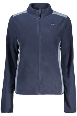 Zdjęcie produktu dla Norwegen 1963 Blaues Damen-Sweatshirt Mit Reissverschluss