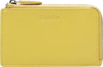 Image de Esquire Cuir porte-cartes Viktoria 62 Wallet Yellow jaune