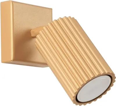 Immagine prodotto di Lampada da parete KARBON oro 1xGU10 10W alluminio 8x16x8cm Sollux Lighting
