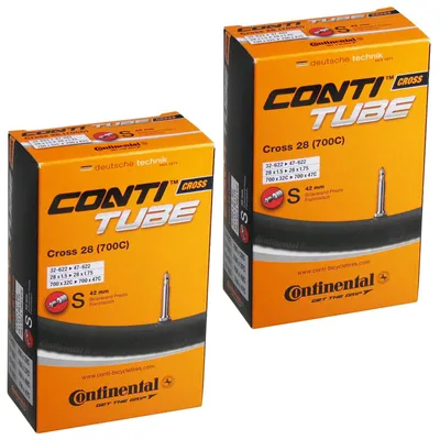 Productafbeelding van Continental Unisex 181941, zwarte binnenbanden, geschikt voor banden van 700 x 32-47c