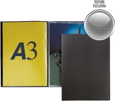 Zdjęcie produktu dla Favorit 400136593, Czarny, Polipropylen (PP), 20 kiesz., Portret, A3, 297 mm