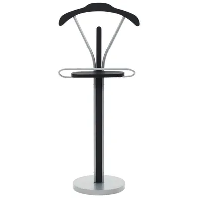 Immagine prodotto di vidaXL Porta abiti 45 x 35 x 107 cm Nero e grigio
