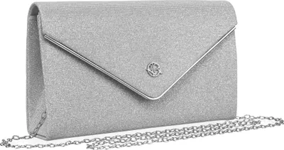 Obrázek produktu pro Rovicky dámská brokatová kopertovka stříbrná 23x13 cm
