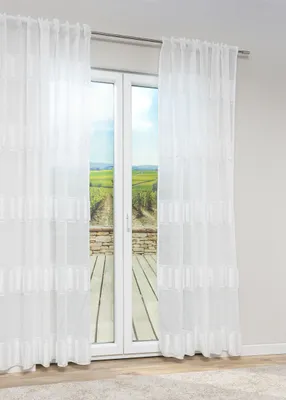 Produktbild von Dekoschal Lysel  Parupa in den Maßen (B x H): 144cm x 245cm in weiß