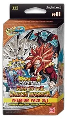 Zdjęcie produktu dla Dragon Ball Super Rise of the Unison Warrior: Premium Pack Set
