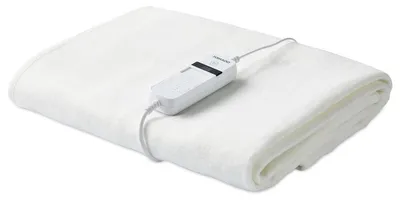 Produktbild von Tomado elektrische Heizdecke Wärmedecke Einzelbett 150x80 cm Fleece