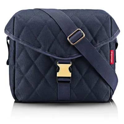 Produktbild von reisenthel saddle bag M rhombus midnight gold