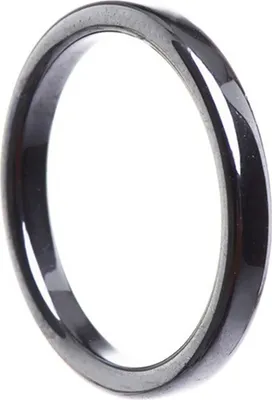 Ring-aus-Hämatit-flach-Breite-3mm