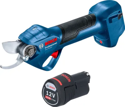 Produktbild von Bosch Pro Pruner Professional Akku Astschere 12 V + 1x Akku 2,0 Ah - ohne Ladegerät
