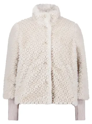 Produktbild von Betty Barclay Jacke PlUEsch Pastel Sand 38