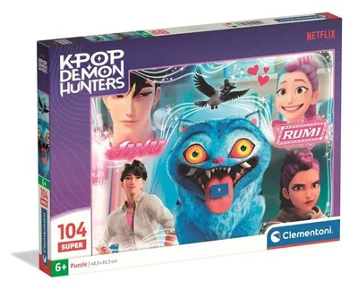 Image de Puzzle K-Pop Demon Hunters Clementoni, 104 Pièces, 48.5 x 33.5 cm, Puzzle Enfant Dès 6 Ans