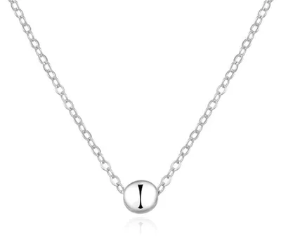 Image de Collier minimaliste en argent AGS1011/47