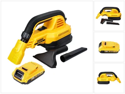 Obrázek produktu pro Akumulátorový ruční vysavač DeWalt DCV 517 18 V 1,9 l + 1x akumulátor 2,0 Ah - bez nabíječky