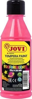 Zdjęcie produktu dla Jovi Premium Neon Farba temperowa Pink 250 ml 1 szt.