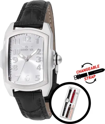 Produktbild von Invicta Lupah 48949 Damenarmbanduhr - Quartz Bewegung - Edelstahl mit Silbernem Zifferblatt - 29 mm