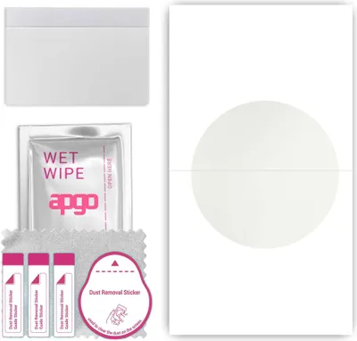 Produktbild von apgo Hydrogel Schutzfolie, Matt, kompatibel mit ZTE Nubia Flip, flexibele Displayschutzfolie, Folie mit Positionierhilfe, Anti-Fingerprint, kratzfest, einfache Montage