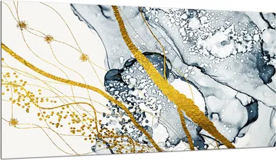 Produktbild von Herdabdeckplatte Glaskeramikkochfeld-Abdeckung Spritzschutz Glas 90x52 Marmor