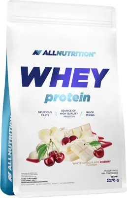 Produktbild von AllNutrition | Whey Protein White chocolate with cherry