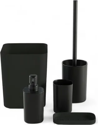 Produktbild von 5er-Set Bad- und Toilettenaccessoires BATHROOM