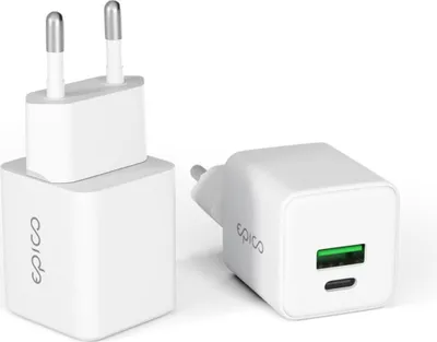 Produktbild von Epico UltraBoost GaN 20W síťový adaptér EA20 - bílá
