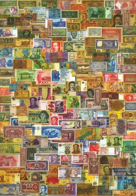 Image de D-Toys Puzzle Vintage Collage Banknoten 1000 Teile Jigsaw Puzzle