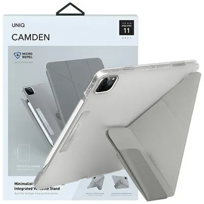 Zdjęcie produktu dla Etui Uniq Camden Na Ipad Pro 11" (2021) - Szare Antimicrobial