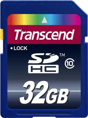 Image de Transcend 32GB SDHC Class 10