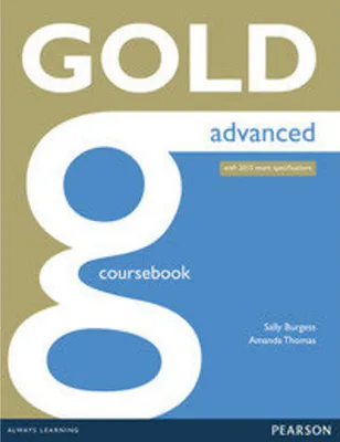 Imagen del producto de Gold Advanced Coursebook