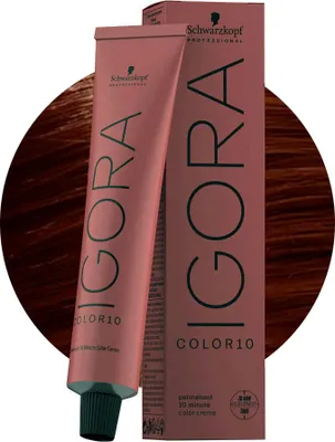 Produktbild von Schwarzkopf Igora Color10, Braun, 6-65, Unisex, 60 ml, Alle Haare, Farbspeichernd, Glanz
