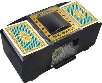 Produktbild von Automatischer Kartenmischer mit Batteriebetrieb für Blackjack UNO Poker, der Casino-Ausrüstung spielt