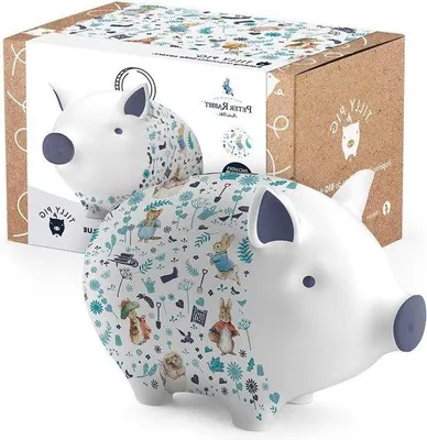Obrázek produktu pro Sada keramických hrníčků „Kinderfreunde“ s modrými pokladničkami
