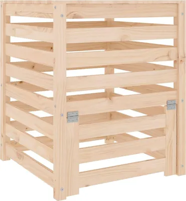 Obrázek produktu pro vidaXL Kompostér 63,5x63,5x77,5 cm borovicový masiv